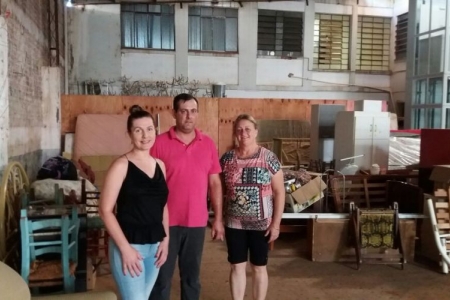Comunidade Salvadorense se mobiliza para ajudar moradores de Cerro Largo que perderam tudo em incêndio