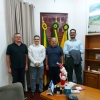 JUÍZES DA COMARCA DE CERRO LARGO REALIZARAM VISITA INSTITUCIONAL NO MUNICÍPIO DE SALVADOR DAS MISSÕES 