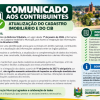 COMUNICADO AOS CONTRIBUINTES