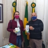 O Setor Fiscal e Tributário de Salvador das Missões está divulgando a Campanha Nota Fiscal Gaúcha.