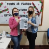 Secretária de Cheila Spies recebe exemplar do Informativo do programa de Integração Tributária