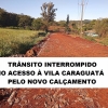 ATENÇÃO: Trânsito Interrompido