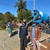 ACESSO A VILA SANTA CATARINA RECEBE OBRA DE PAVIMENTAÇÃO COM CONCRETO USINADO