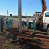 Cermissões realiza instalação de postes para vídeo vigilância