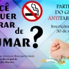 Atenção fumantes – Inscrições para grupo de Antitabagismo
