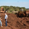 Secretaria de obras trabalha na abertura de ruas Secretaria de obras trabalha na abertura de ruas
