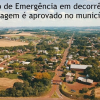 Situação de Emergência é aprovada no município