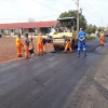 Hoje à tarde estará iniciando a obra de asfalto na vila caraguatá