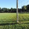 Após melhorias, campo da praça está novamente liberado