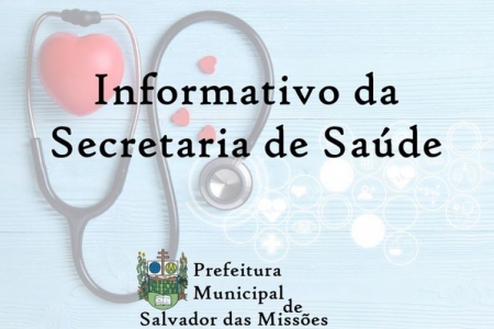 A Secretaria Municipal de Saúde informa que o exame RT PCR foi confirmado positivo pelo Lacen, às 17:00 h do dia 03 de julho.