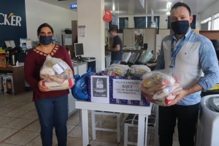 Município de Salvador das Missões recebe doações do Projeto Unidos pela Vida e da Lojas Becker local