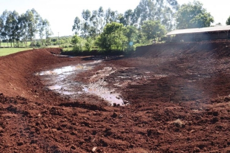 Iniciado a construção de açudes no município de Salvador das Missões provindos do recurso de enfrentamento da estiagem Iniciado a construção de açudes no município de Salvador das Missões provindos do recurso de enfrentamento da estiagem